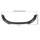 Audi TT 2006-2014 Front Bumper Lip V1 (2006-2010, Carbon) photo 5