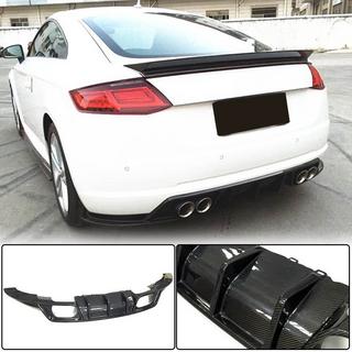 Rear Bumper Diffuser (for Base, 2014-2019, Carbon) photo 1
