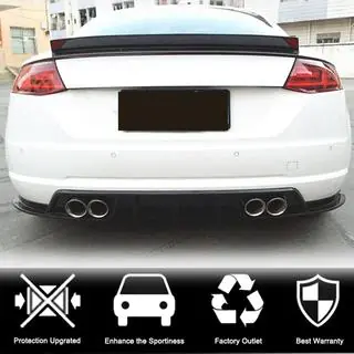 Rear Bumper Diffuser (for Base, 2014-2019, Carbon) photo 2