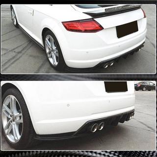 Rear Bumper Diffuser (for Base, 2014-2019, Carbon) photo 3