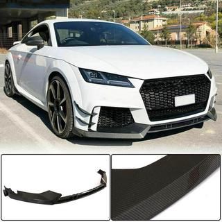 Front Bumper Lip Spoiler (for RS, 2016-2019, Carbon) photo 1