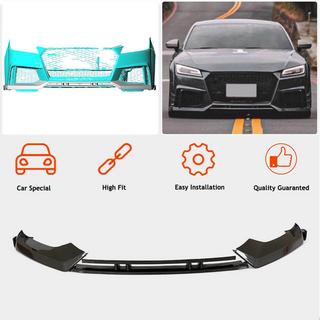 Front Bumper Lip Spoiler (for RS, 2016-2019, Carbon) photo 2