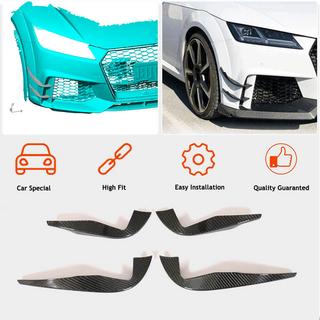 Side Skirts for Front Bumper (for RS, 2016-2019, Carbon) photo 2