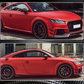 Side Skirts for Front Bumper (for RS, 2016-2019, Carbon) photo 4