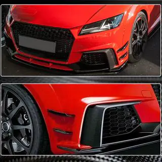 Fog Light Covers (for RS, 2016-2019, Carbon) Audi ТТ 2014-2023 photo 4