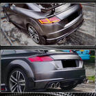 Audi TT 2014-2023 Rear Bumper Flap Extensions (for S-line/TTS/TTRS, 2014-2019, Carbon) photo 5