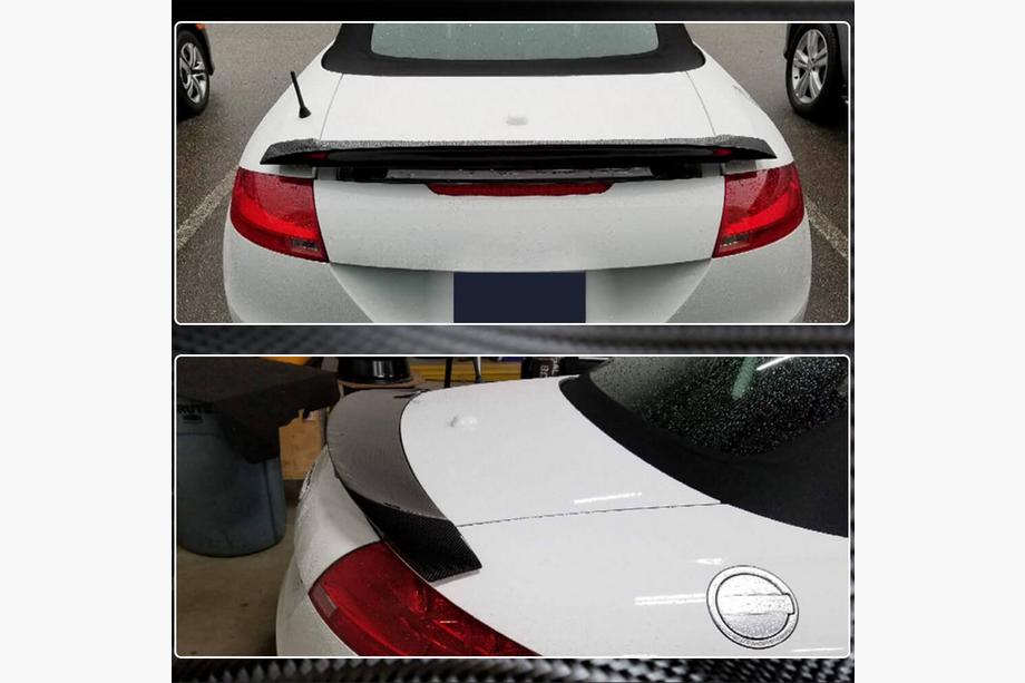 Audi TT 2006-2014 Spoiler V1 (Carbon) Photo 5