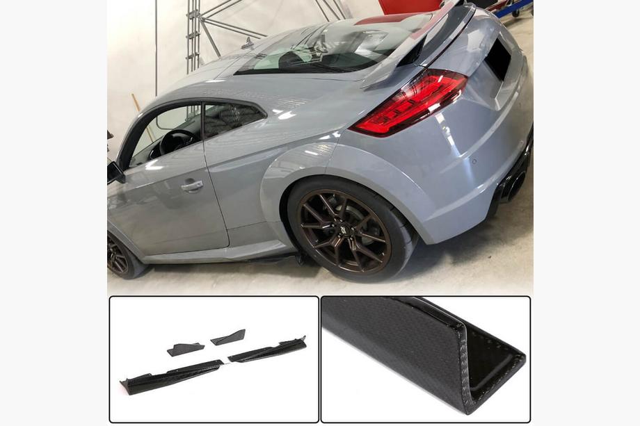 Audi TT 2014-2023 Side Skirts (2014-2019, Carbon) Image