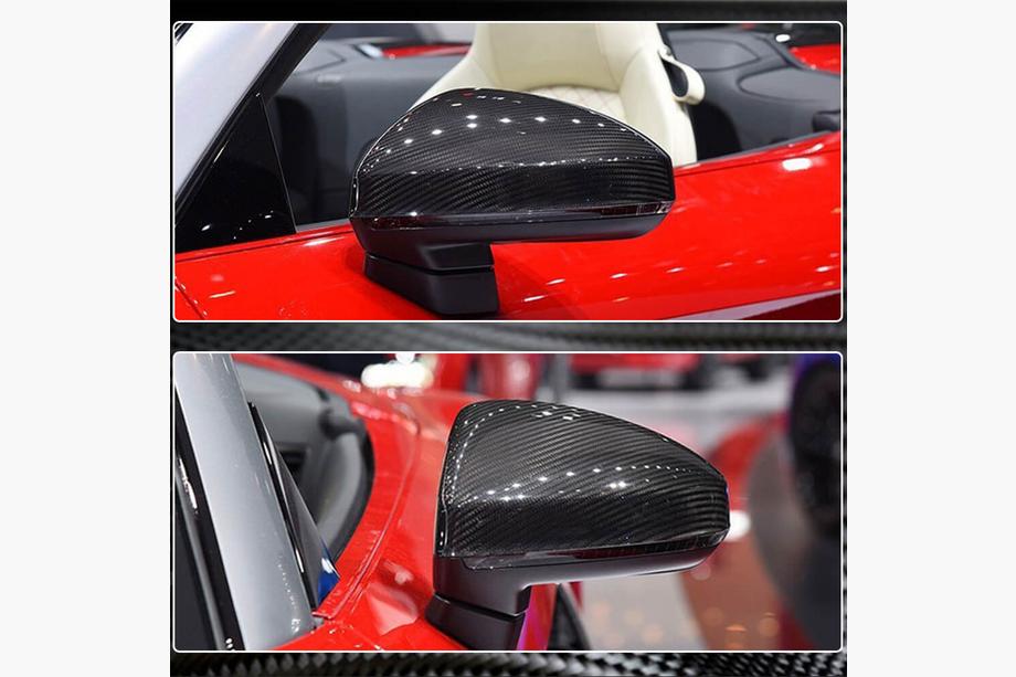 Audi TT 2014-2023 Mirror Covers Replacement (Carbon) V2 Photo 5