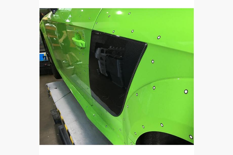 Audi TT 2014-2023 Carbon Rear Fender Covers (2015-2019) Photo 3