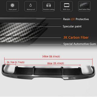 Rear Bumper Diffuser (Carbon) photo 4