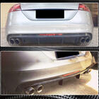 Audi TT 2006-2014 Rear Bumper Diffuser (Plastic) V1 photo 2