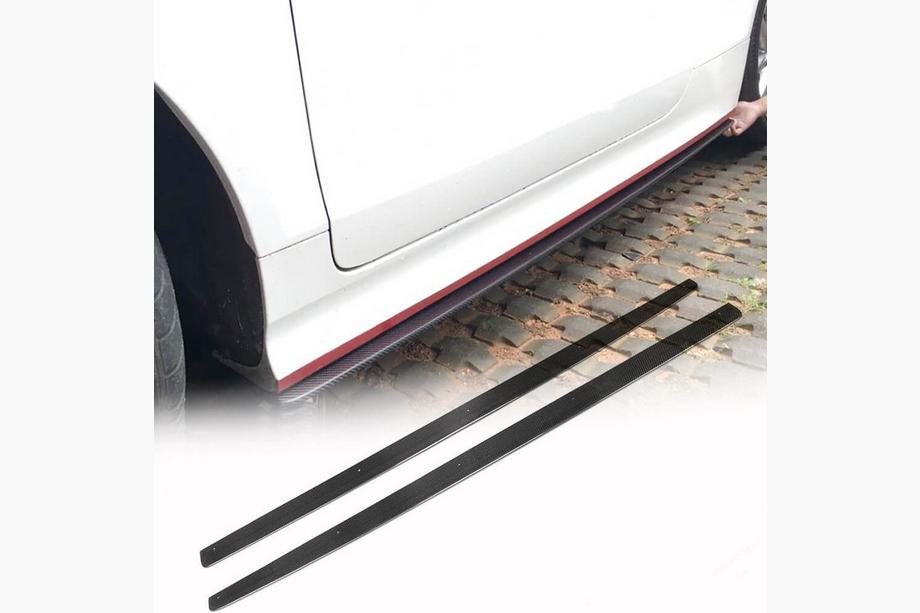 Audi TT 2006-2014 Side Skirts V2 (Carbon) Image