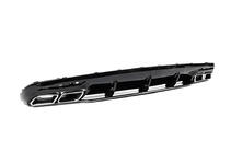 Mercedes S-class C217 Coupe 2014-2020 Rear Diffuser with Tips Silver (2018-2020) photo 5