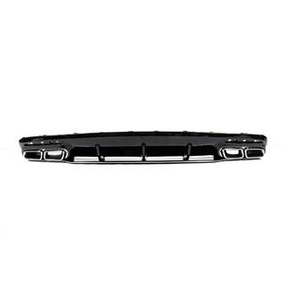 Rear Diffuser with Tips Silver (2018-2020) photo 3