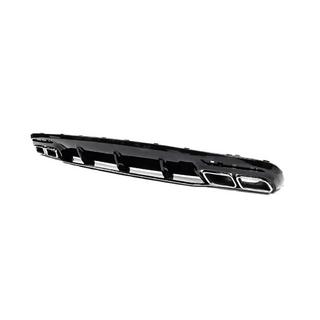Rear Diffuser with Tips Silver (2018-2020) photo 2