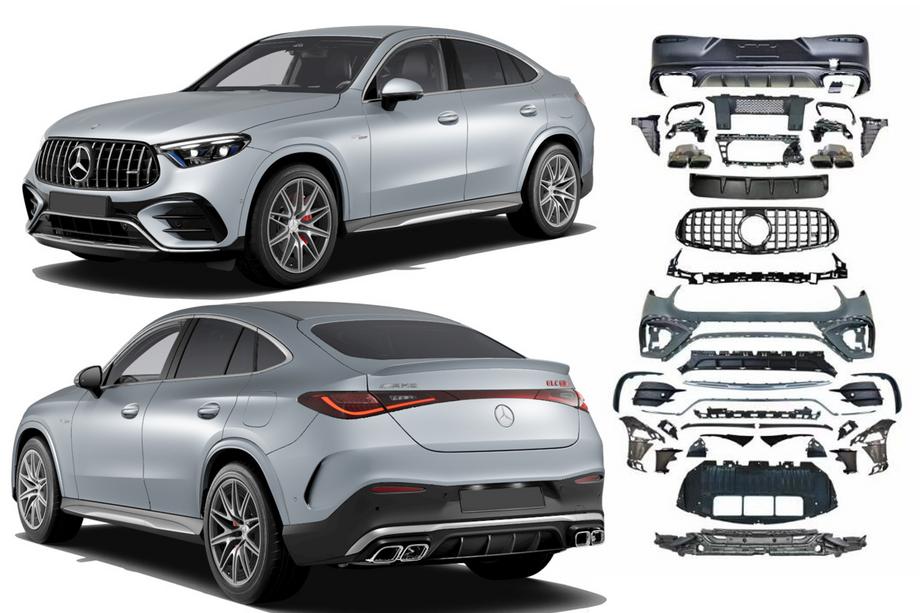 Mercedes GLC coupe C254 2022- Body Kit AMG GLC63 (for AMG-Line) Image