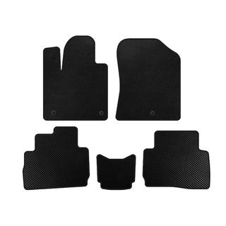 EVA Floor Mats (2020-2023, Black) Hyundai Santa Fe 4 2018-2023