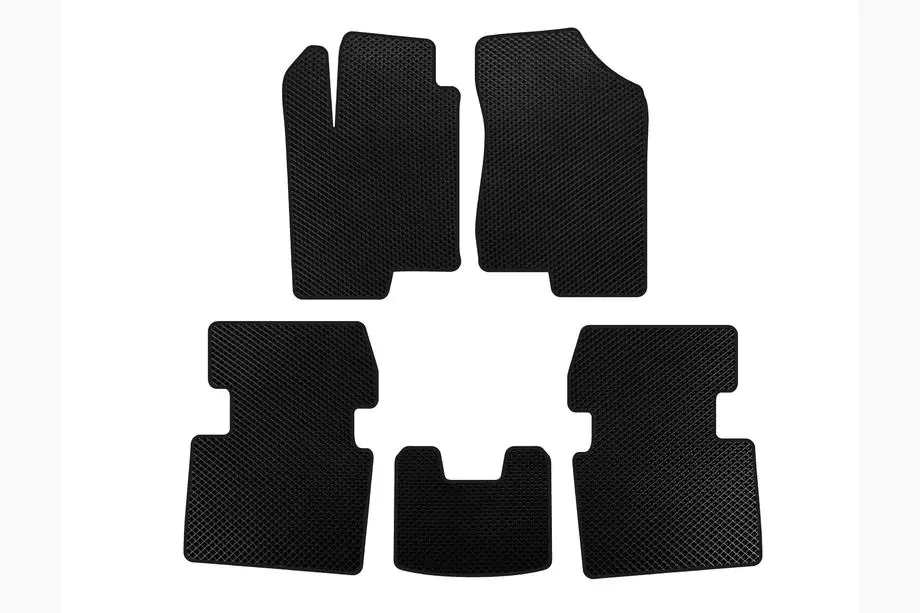 Hyundai Sonata NF 2004-2009 EVA Floor Mats (black) Image
