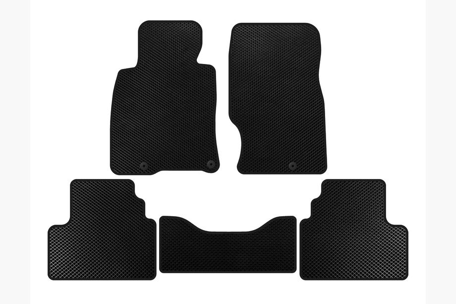 Infiniti G25/G35/37 (V36/CV36) 2006-2015 EVA Floor Mats (G25-G35, SD, Black) Image