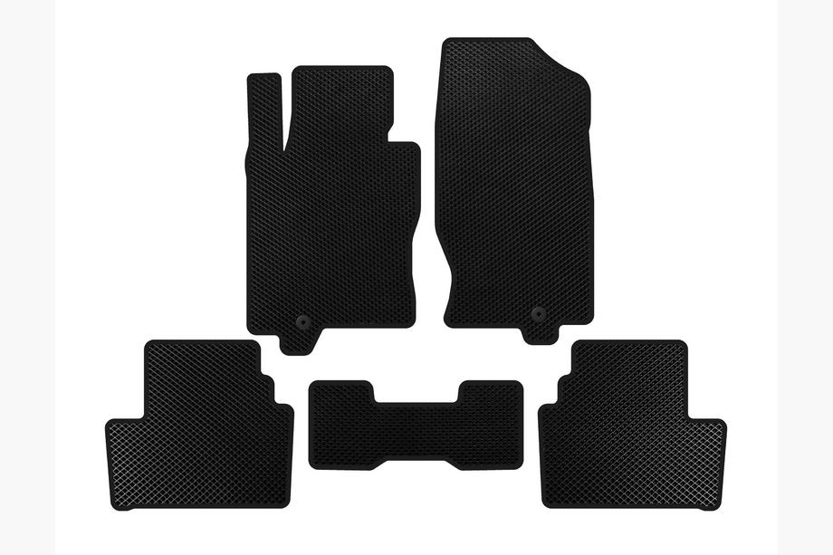Infiniti G25/G35/37 (V36/CV36) 2006-2015 EVA Floor Mats (G35 S, Coupe, Black) Image
