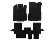 Infiniti QX60 2016-2021 EVA Floor Mats (2 Rows, Black) photo 1