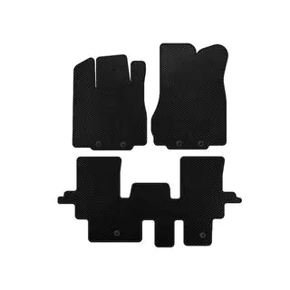 EVA Floor Mats (2 Rows, Black)