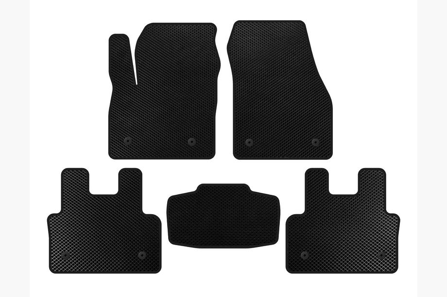 Jaguar E-Pace 2017-2024 EVA Floor Mats (Black) Image