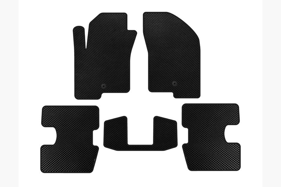 Jeep Patriot 2007-2016 EVA Floor Mats (Black) Image