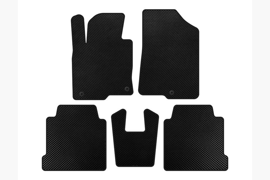 Kia Cadenza 2016- EVA Floor Mats (black) Image
