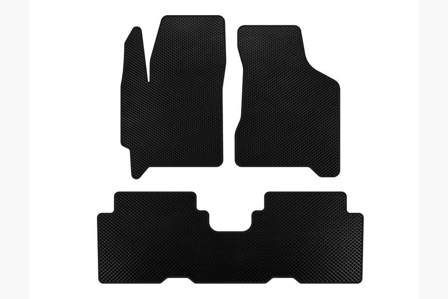 Kia Carens 1999-2012 EVA Floor Mats (Black) Image