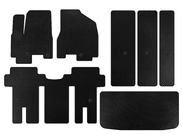 Kia Carnival 2014-2020 EVA Floor Mats (full interior, Black) photo 1