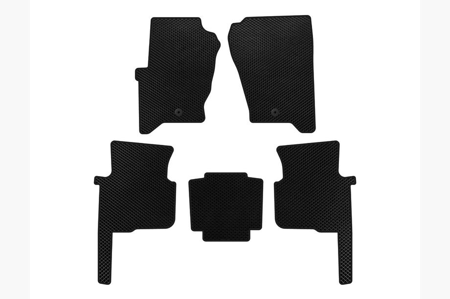 Land Rover Discovery III 2004–2009 EVA Floor Mats (Black) Image