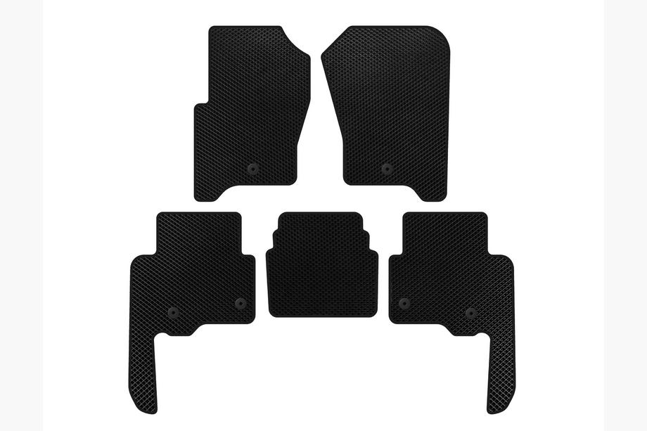 Land Rover Discovery IV 2009-2017 EVA V2 Floor Mats (Black) Image