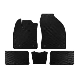 EVA Floor Mats (HB, Hybrid, Black)