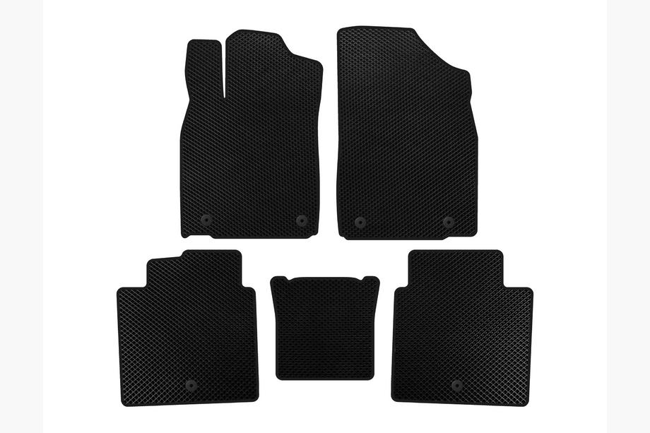 Lexus ES 2012-2018 EVA Floor Mats (2012-2015, SD, Black) Image