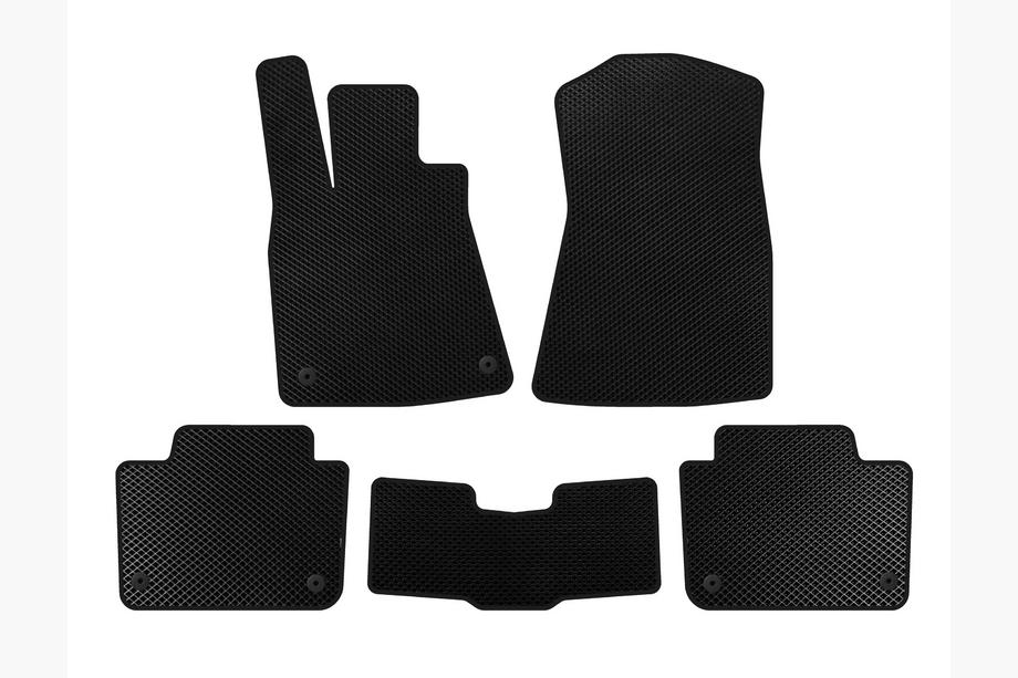 Lexus GS 2005-2011 EVA Floor Mats (SD, Black) Image