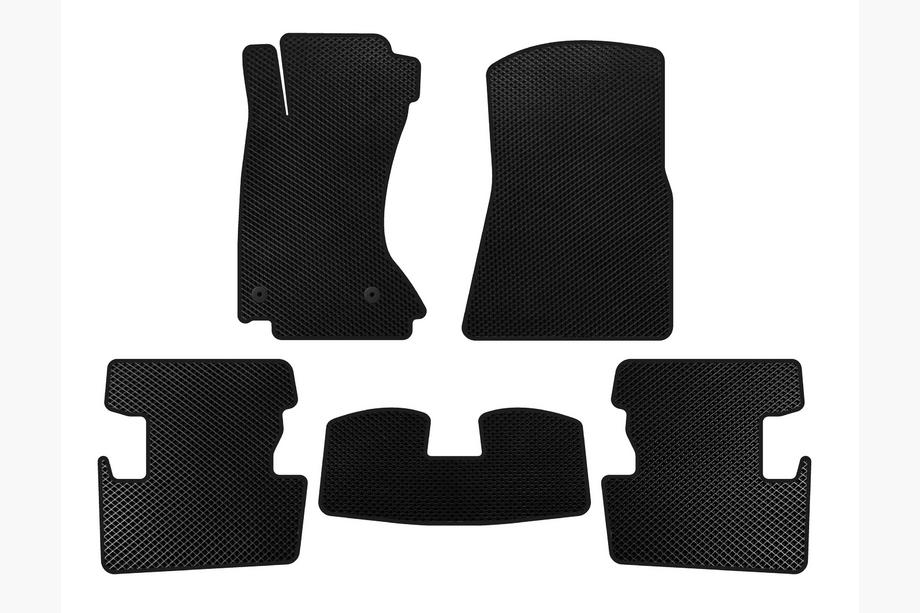 Lexus IS 2005-2013 EVA floor mats (AWD, Black) Image