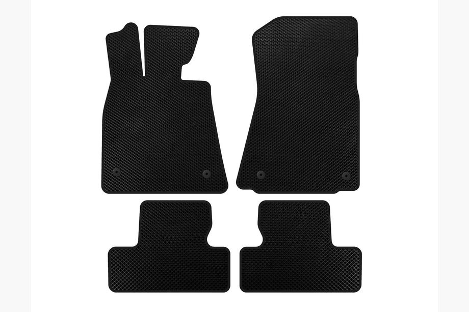 Lexus RC 200t 2014- EVA Floor Mats (Coupe, Black) Image