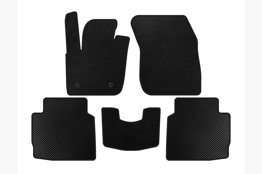 Lincoln MKZ 2012-2020 EVA Floor Mats (2016-2020, SD, Black) Image