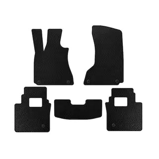 EVA Floor Mats (SD, Black) Maserati Quattroporte 2013-2023