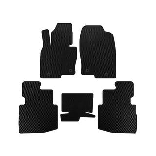 EVA Floor Mats (2 Rows, 7-Seater, Black) Mazda CX-9 2017-