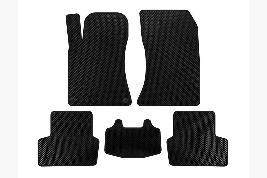 Mercedes CLA C117 2013-2019 EVA Floor Mats (SD, Black) Image