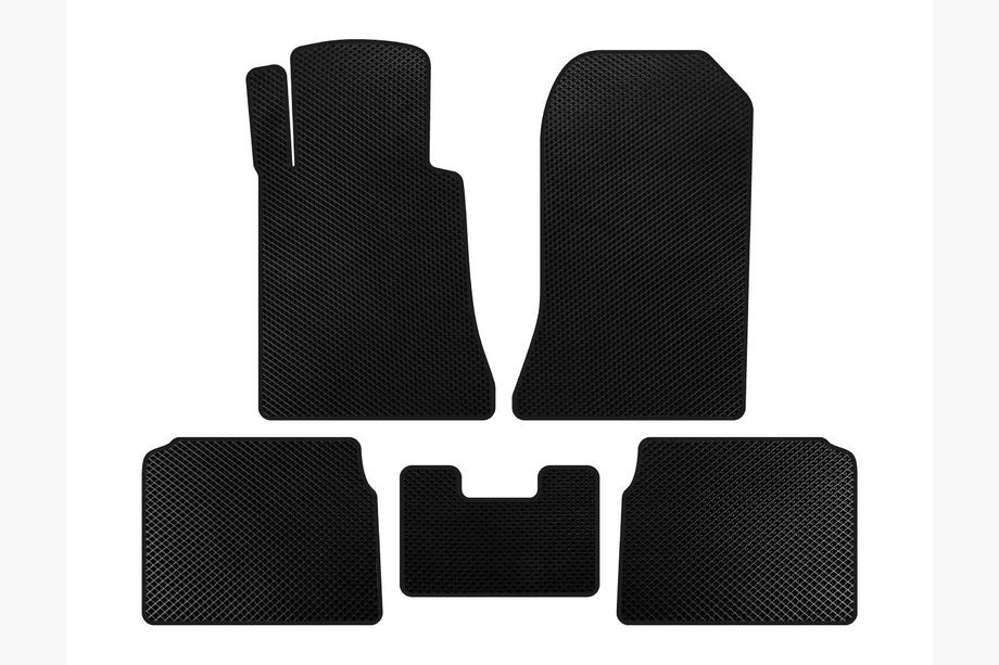 Mercedes E-class W124 1984–1997 EVA Floor Mats (SD, Black) Image