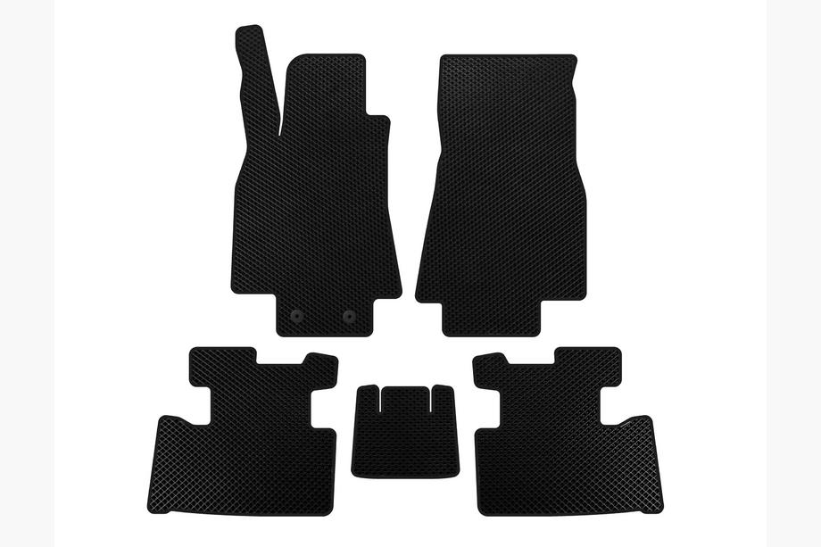 Mercedes A-class W169 2004-2012 EVA Floor Mats (2004-2008, HB, 5-Door, Black) Image