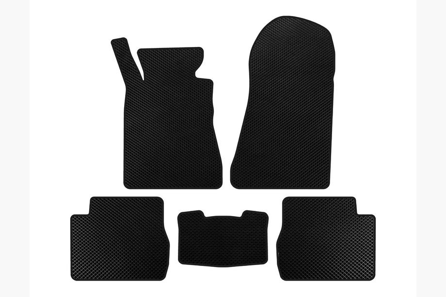 Mercedes W201 (190) 1982-1993 EVA Floor Mats (SD, Black) Image