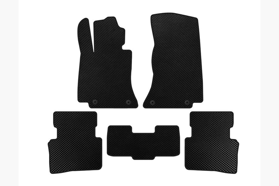 Mercedes C-class W206 2022- EVA Floor Mats (SD, Black) Image