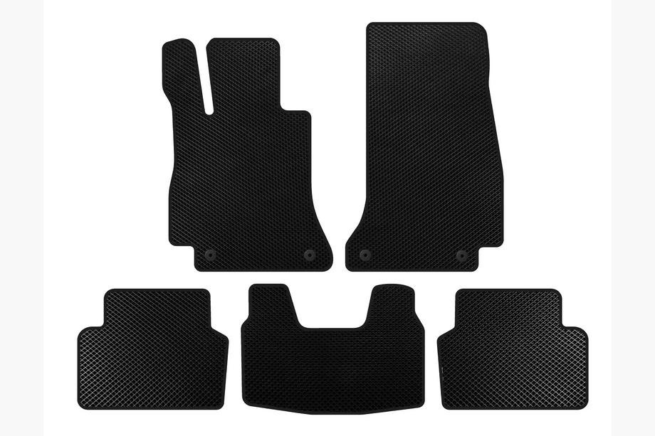 Mercedes E-class W213 2016-2023 EVA Floor Mats (SD, Black) Image