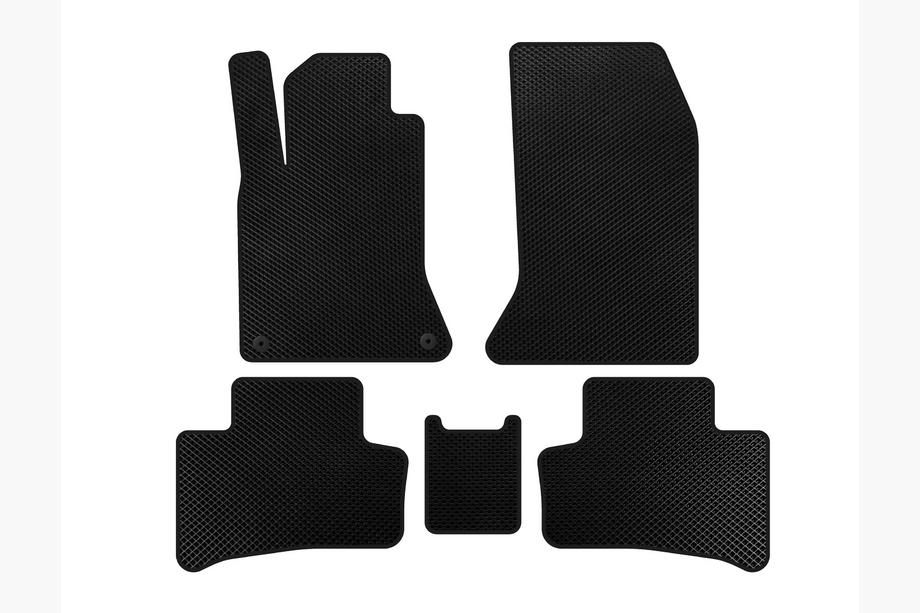 Mercedes B-class W246 2011-2018 EVA Floor Mats (2011-2015, Electric, Black) Image