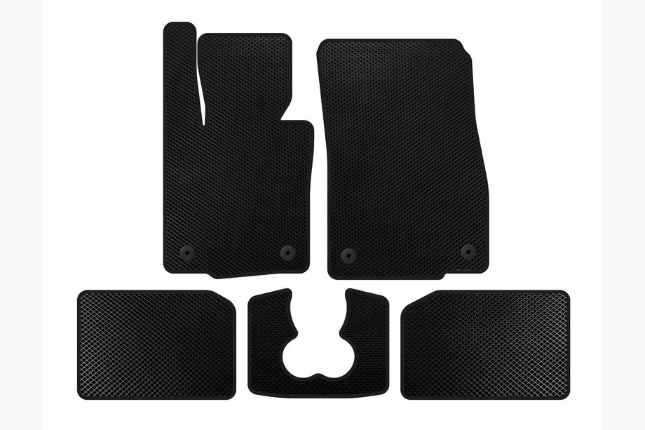 Mini Cooper F55/56/57 2014-2023 EVA Floor Mats (for S F55, 5-Door, Black) Image